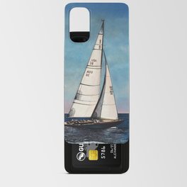 Close Aboard Her Wake Android Card Case