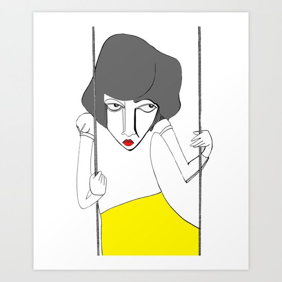 Maya Art Print