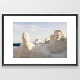 Sarakiniko beach, Milos, Greece III Framed Art Print