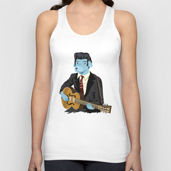The Rockabilly Dog Unisex Tank Top