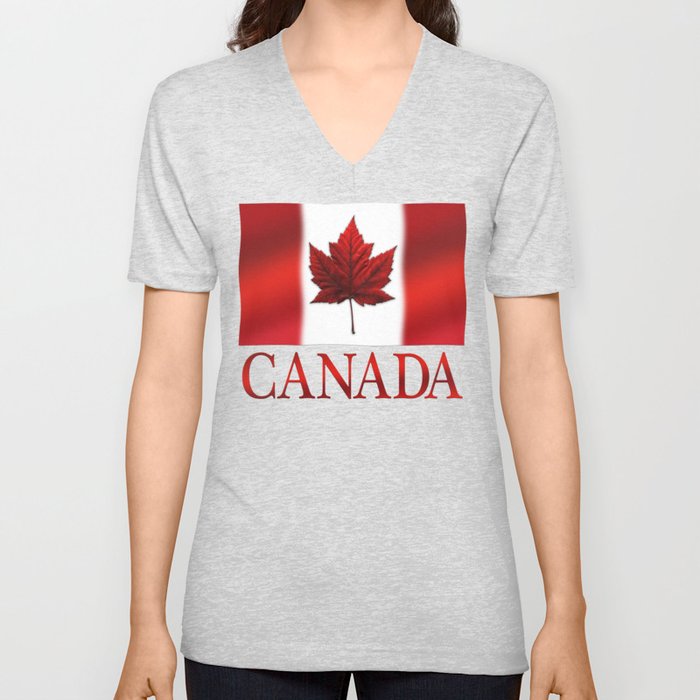 Canada Souvenirs V Neck T Shirt
