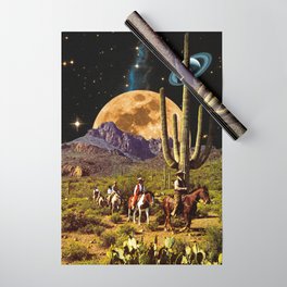 Space Cowboys Wrapping Paper