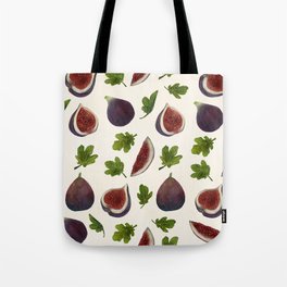 Figs and Leaves Tote Bag