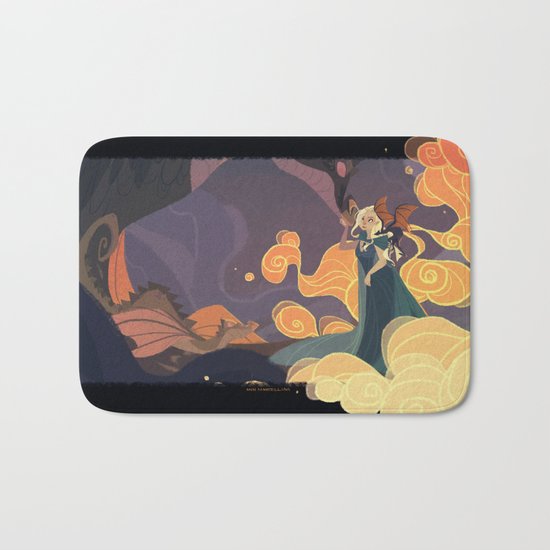 Mother of dragons Bath Mat
