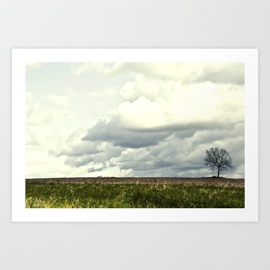 Stands Alone Art Print