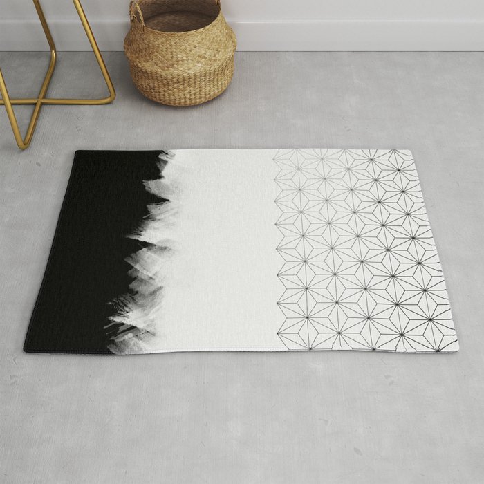 Christmas Geometric Pattern Rug