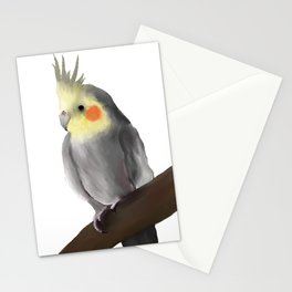 Cockatiel Stationery Card