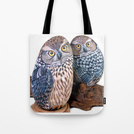 Owl stones Tote Bag
