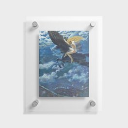DREAM IDYLL PEGASUS - EDWARD ROBERT HUGHES  Floating Acrylic Print