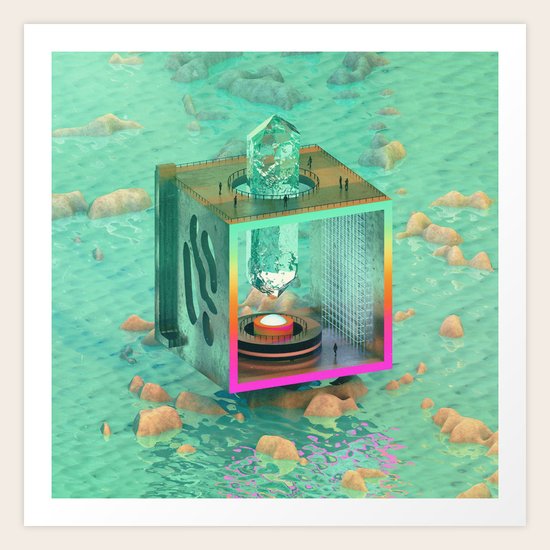 Crystal Power Art Print