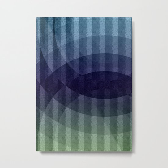 Geometric abstract BG Metal Print