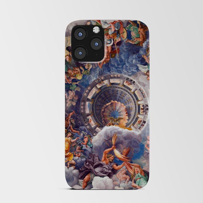 The Gods of Olympus by Giulio Romano iPhone Card Case