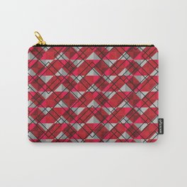 Zigzag Pattern Carry-All Pouch