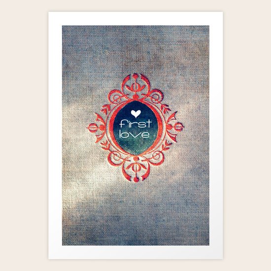 first love Art Print