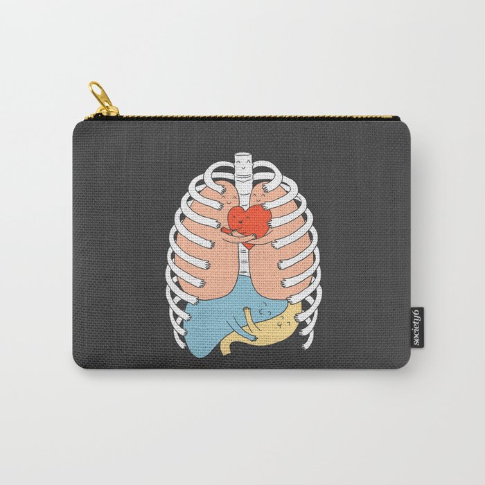 Hugs Keep Us Alive 2 Carry-All Pouch