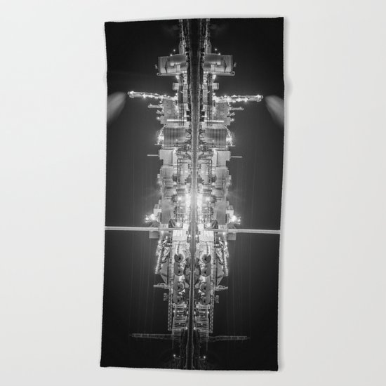 What do you see II Beach Towel