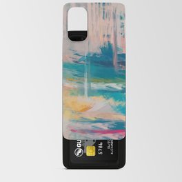 Pastel Abstract Art Android Card Case