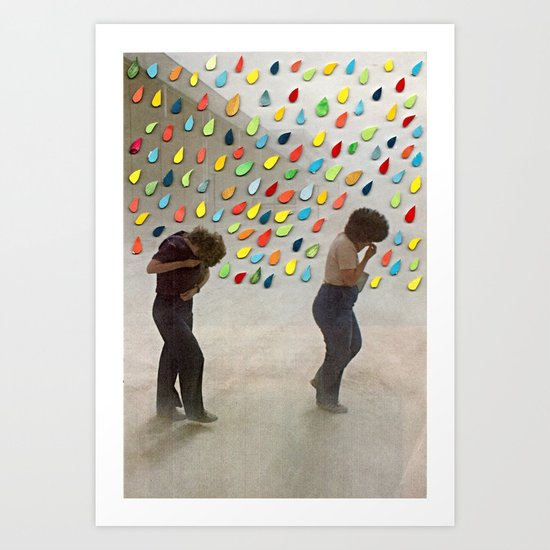 Please Be Happy Art Print