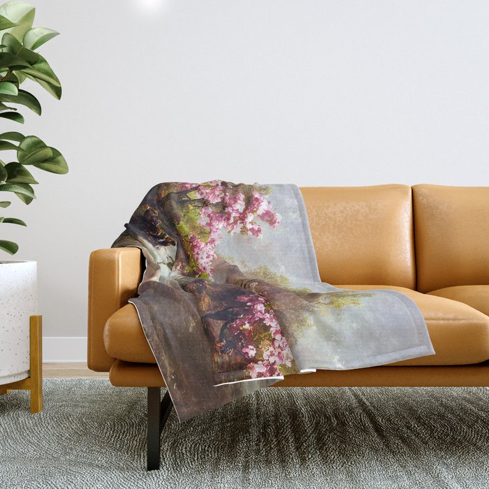 Spring, Symphony of Nature Throw Blanket