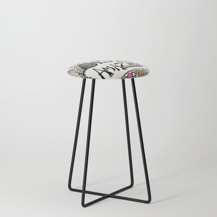 Everything IS AMAZING  Counter Stool