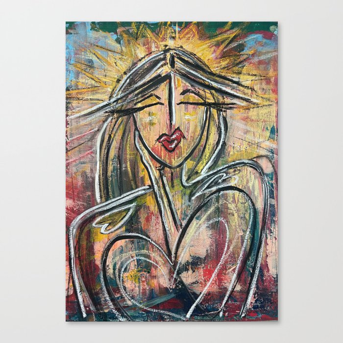 Goddess Collection | Glow Up Canvas Print