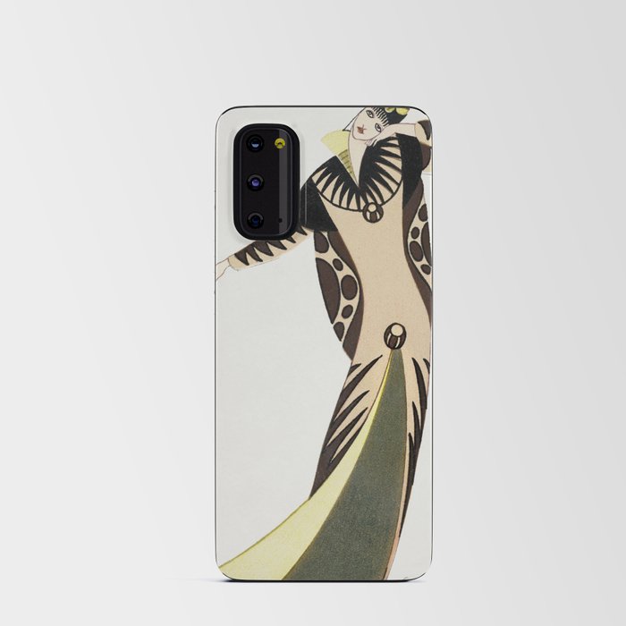 Woman In a Long Tubular Dress Android Card Case