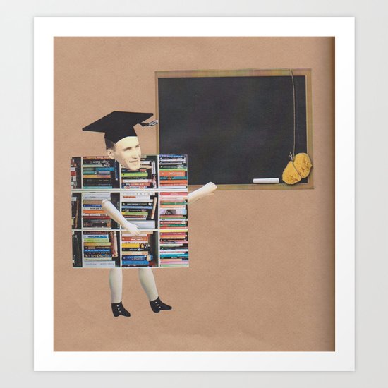 The English Teacher Art Print