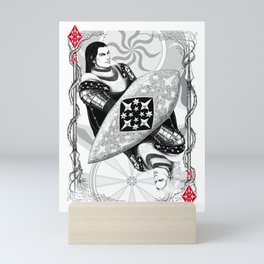 King of Diamonds Mini Art Print