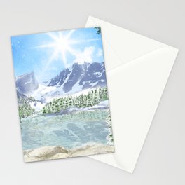 Rocky Mountain National Park Stationery Card