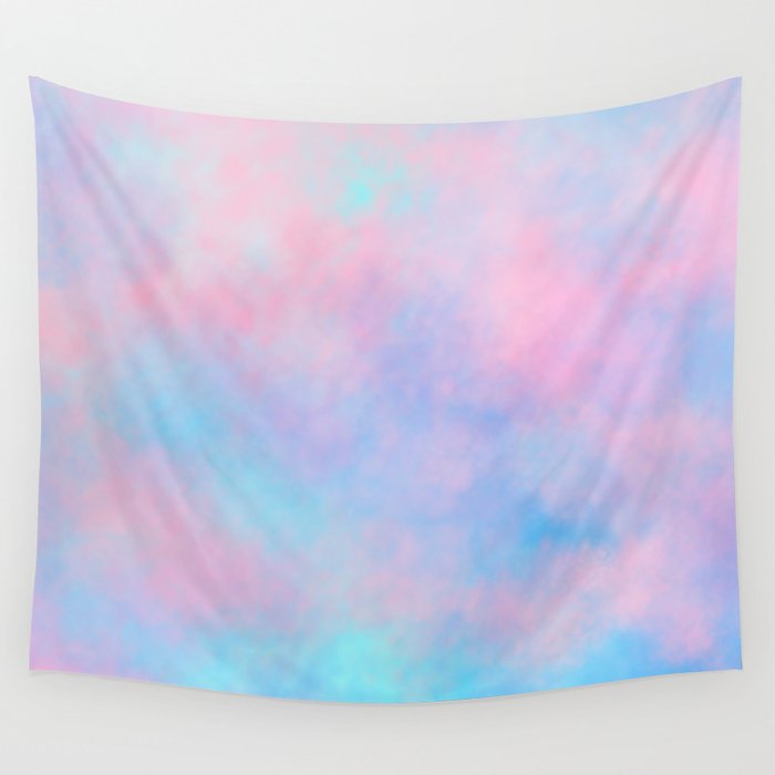 Cotton Candy Sky  Wall Tapestry