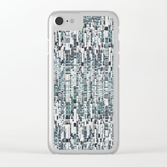 Abstract 158 Clear iPhone Case
