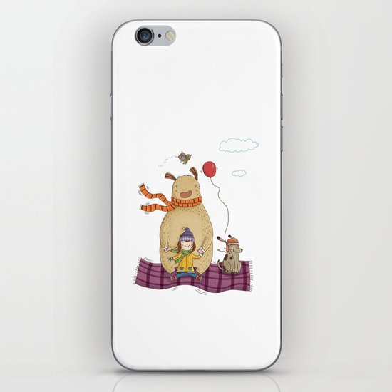 FLYING CARPET iPhone & iPod Skin