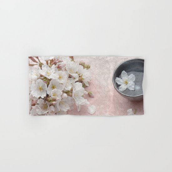 Cherry Blossom #7 Hand & Bath Towel