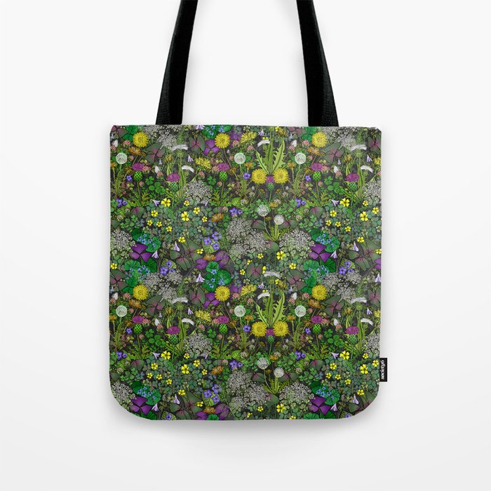 Wildflowers, Not Weeds!   Tote Bag