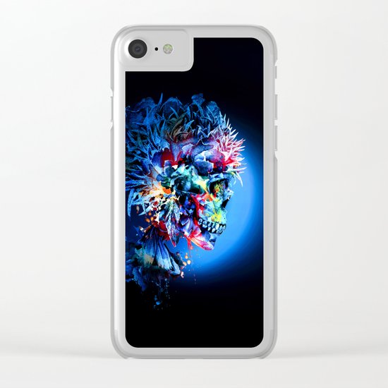 Skull Clear iPhone Case