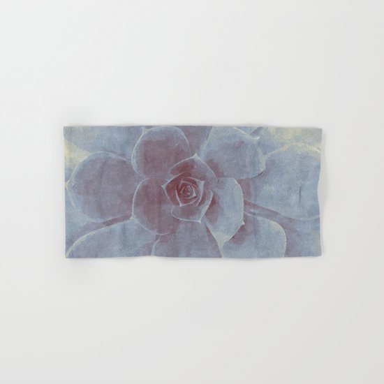 Geometric Succulent Hand & Bath Towel