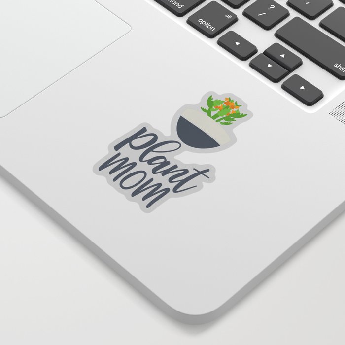 Plant Mom Society6 Sticker