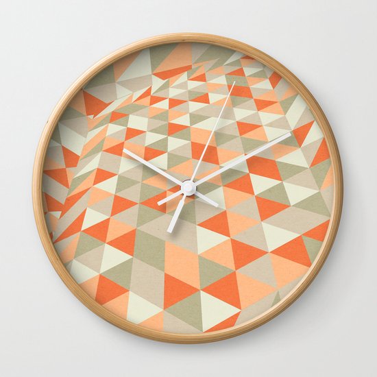 Triangulation Wall Clock
