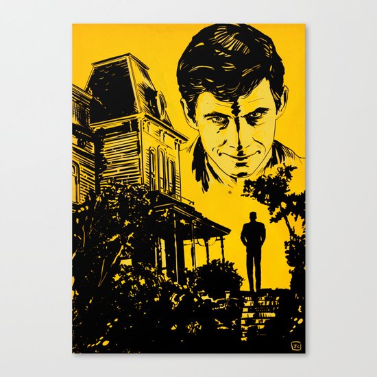 Norman Bates Psycho Canvas Print