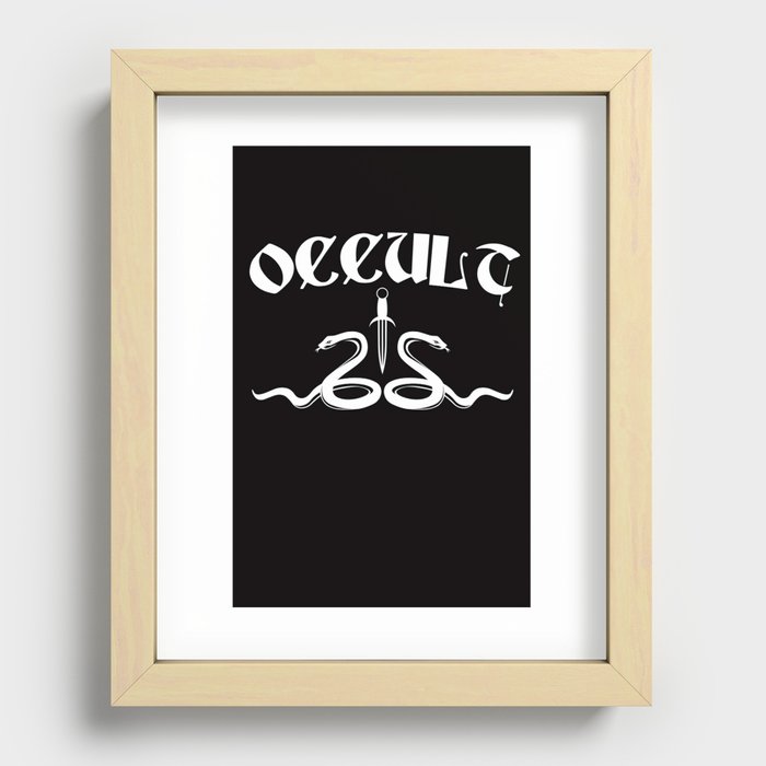 OCCULT Recessed Framed Print