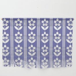 Striped Daisy Chain - Very Peri Pantone Colour Of The Year Wall Hanging