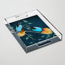 Bird of Paradise I Acrylic Tray