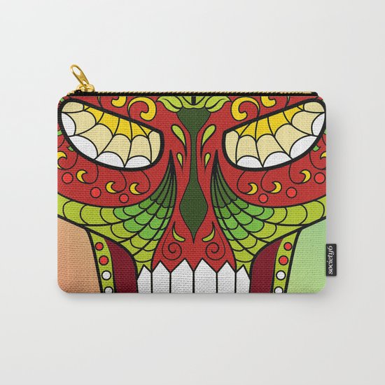 Sugar Skull #12 Carry-All Pouch