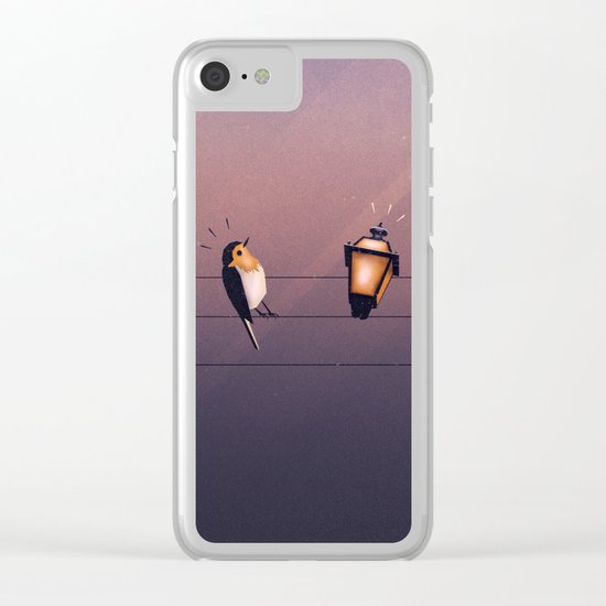 Feeling Wired?! Clear iPhone Case