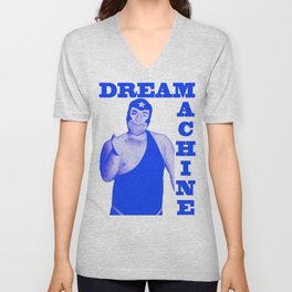 Memphis Wrestler Dream Machine V Neck T Shirt