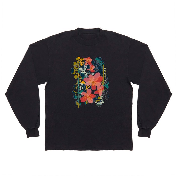 colorful orchid Long Sleeve T Shirt