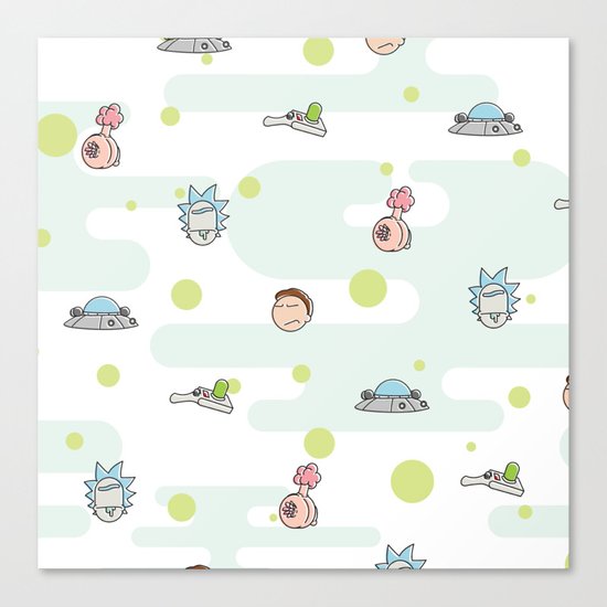 Rictsy Print Canvas Print