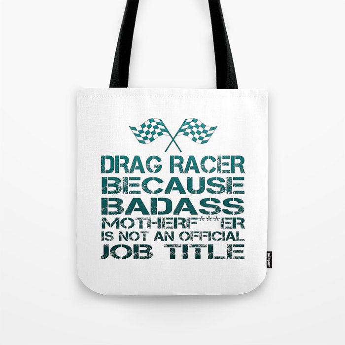 Drag Racer Tote Bag