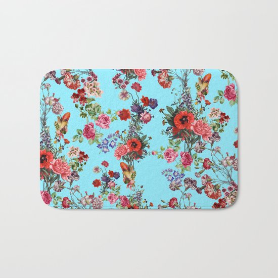 Botanic Pattern Bath Mat