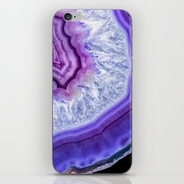 Purple agate 3110 iPhone Skin